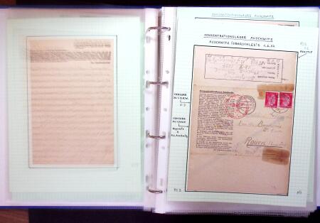 1940-45 CONCENTRATION CAMP mail: Exceptional selection