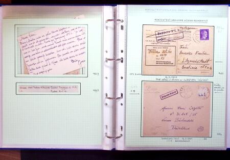 1940-45 CONCENTRATION CAMP mail: Exceptional selection