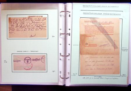 1940-45 CONCENTRATION CAMP mail: Exceptional selection