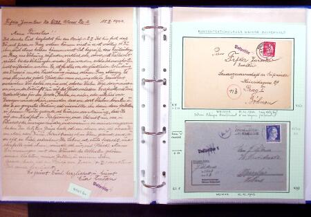 1940-45 CONCENTRATION CAMP mail: Exceptional selection