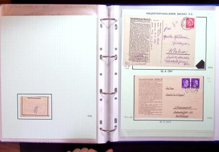 1940-45 CONCENTRATION CAMP mail: Exceptional selection