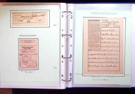 1940-45 CONCENTRATION CAMP mail: Exceptional selection