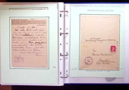1940-45 CONCENTRATION CAMP mail: Exceptional selection