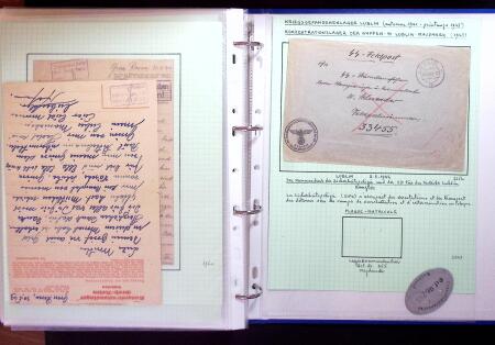 1940-45 CONCENTRATION CAMP mail: Exceptional selection