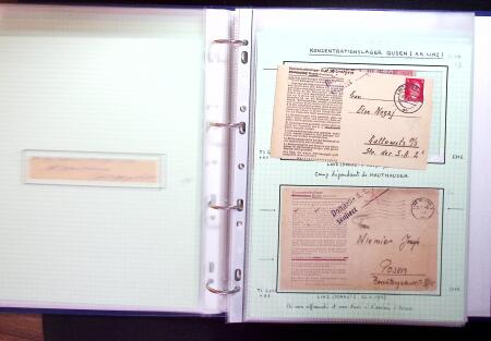 1940-45 CONCENTRATION CAMP mail: Exceptional selection