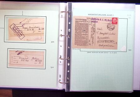 1940-45 CONCENTRATION CAMP mail: Exceptional selection
