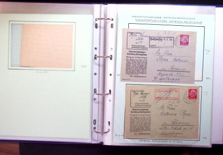 1940-45 CONCENTRATION CAMP mail: Exceptional selection