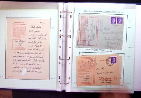 1940-45 CONCENTRATION CAMP mail: Exceptional selection