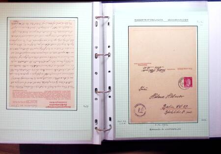 1940-45 CONCENTRATION CAMP mail: Exceptional selection