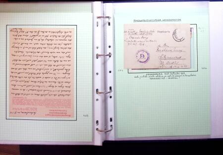 1940-45 CONCENTRATION CAMP mail: Exceptional selection