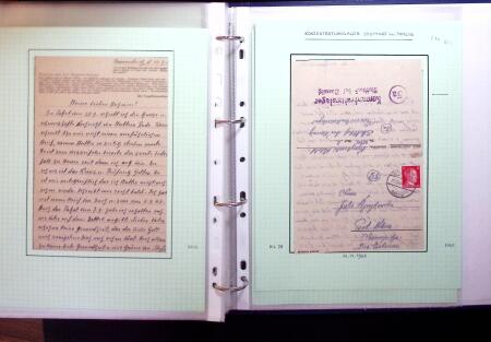 1940-45 CONCENTRATION CAMP mail: Exceptional selection
