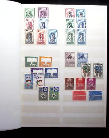 1852-1990, Mint and used collection in three stockbooks