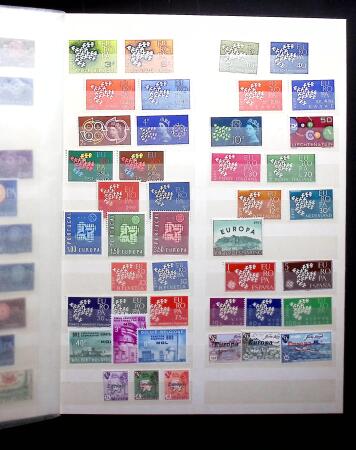 1852-1990, Mint and used collection in three stockbooks