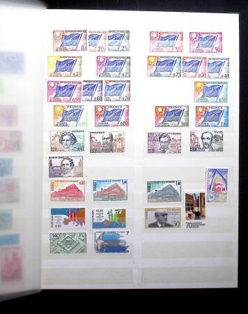 1852-1990, Mint and used collection in three stockbooks