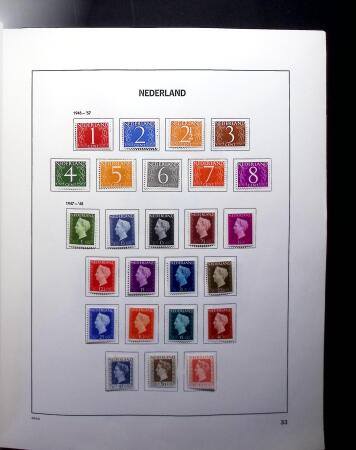 1852-1990, Mint and used collection in three stockbooks