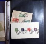1915-59, Lot of 57 FDC, mostly better ones, calculated