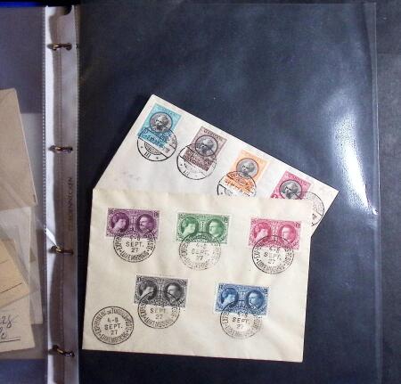 1915-59, Lot of 57 FDC, mostly better ones, calculated