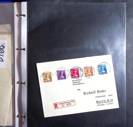 1915-59, Lot of 57 FDC, mostly better ones, calculated