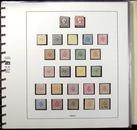 1849-2012, Attractive and valuable mint collection