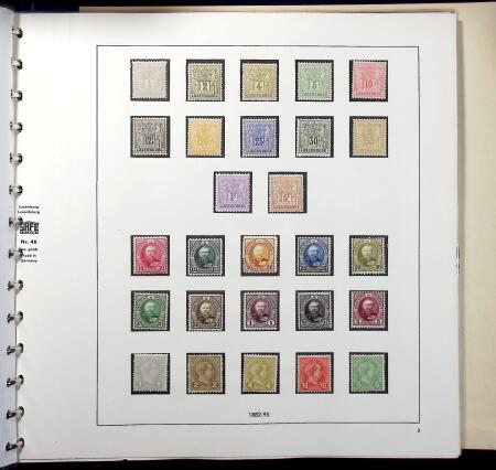 1849-2012, Attractive and valuable mint collection