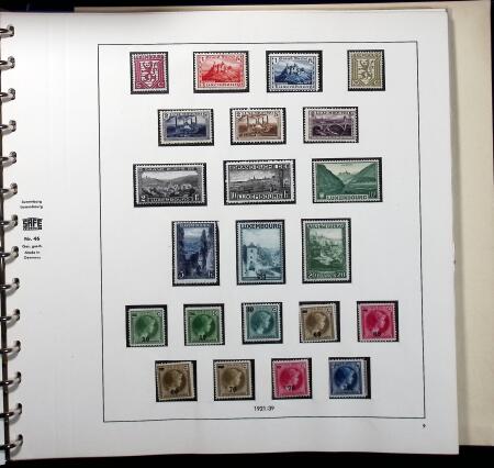 1849-2012, Attractive and valuable mint collection