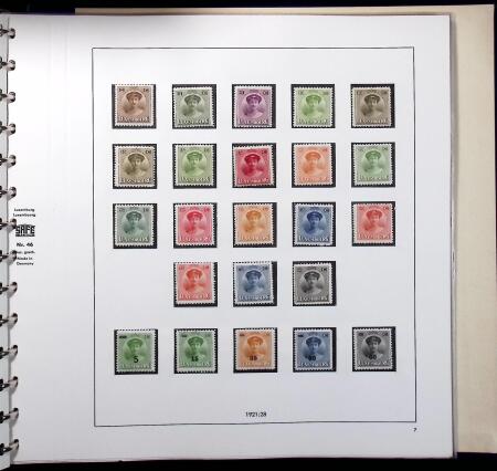 1849-2012, Attractive and valuable mint collection