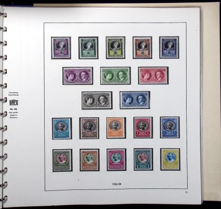 1849-2012, Attractive and valuable mint collection