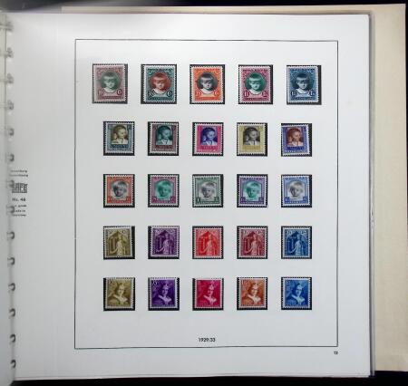 1849-2012, Attractive and valuable mint collection
