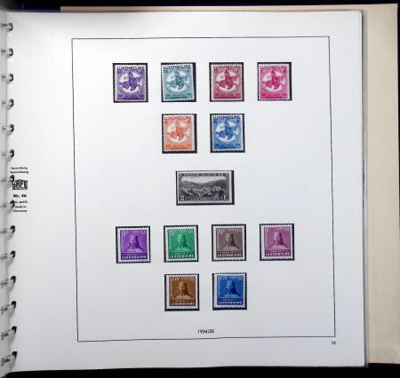 1849-2012, Attractive and valuable mint collection