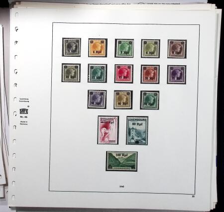 1849-2012, Attractive and valuable mint collection