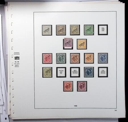 1849-2012, Attractive and valuable mint collection