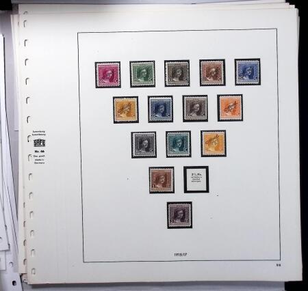 1849-2012, Attractive and valuable mint collection