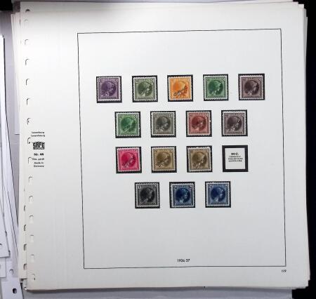 1849-2012, Attractive and valuable mint collection