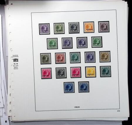 1849-2012, Attractive and valuable mint collection