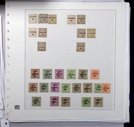 1849-2012, Attractive and valuable mint collection