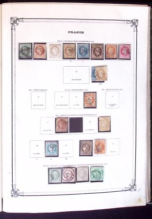 1849-1989, Collection principalement neuve en 6 albums,
