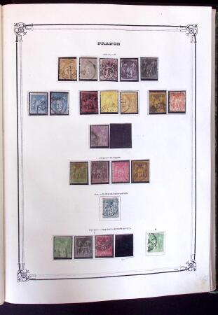 1849-1989, Collection principalement neuve en 6 albums,