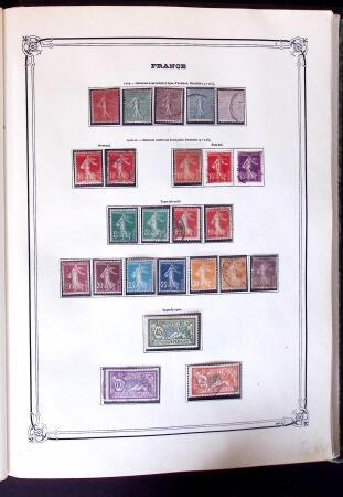 1849-1989, Collection principalement neuve en 6 albums,