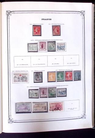 1849-1989, Collection principalement neuve en 6 albums,