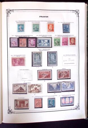 1849-1989, Collection principalement neuve en 6 albums,
