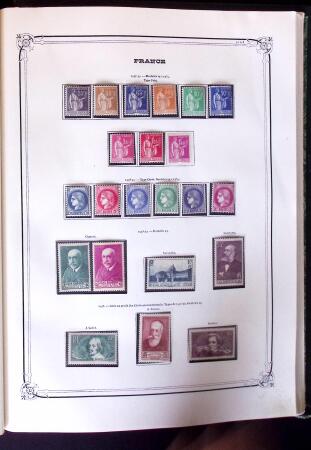 1849-1989, Collection principalement neuve en 6 albums,