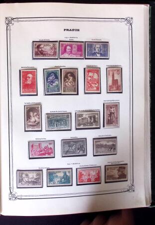 1849-1989, Collection principalement neuve en 6 albums,