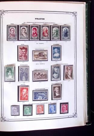 1849-1989, Collection principalement neuve en 6 albums,