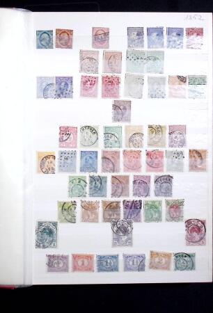 1841-1980, Small Estate in 7 stockbooks with some GB,