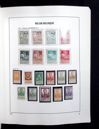 1849-1980, Mint & used collection in four mostly DAVO