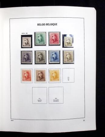 1849-1980, Mint & used collection in four mostly DAVO