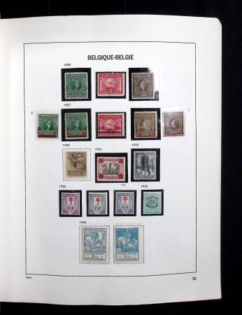 1849-1980, Mint & used collection in four mostly DAVO