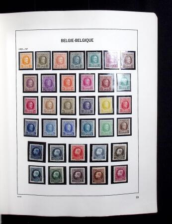 1849-1980, Mint & used collection in four mostly DAVO
