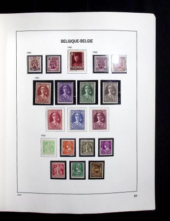 1849-1980, Mint & used collection in four mostly DAVO