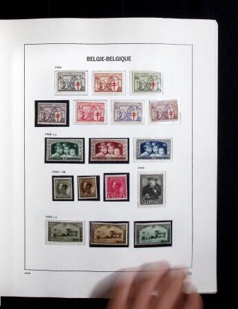 1849-1980, Mint & used collection in four mostly DAVO